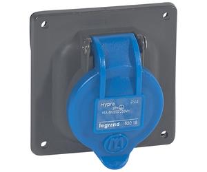 Legrand Inbuilt Socket 230V 16A 3P IP44 Hypra CEE - 052018