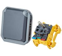 LEGRAND - IP55 waterproof socket with Plexo Earth - 2P+T 16A socket with shutter - To be completed with a finish plate or Plexo housing - Made in France - Anthracite