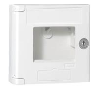Legrand Key Cabinet 125x125x45mm Plastic White IP44 IK07 Signal Contact 038056