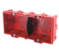 Legrand LEG90532 Batibox Box for Concrete Block/Brick Walls 2 Holes Depth 40 mm