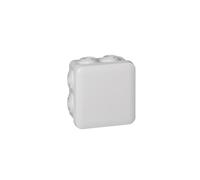 Legrand LEG92012 Square box 90x90x50 mm waterproof plexo gray - toe cap (7) -ip55 / ik07- 650 ° c