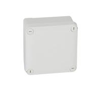 Legrand LEG92020 Plexo Waterproof Square Box with Smooth Face IP55 / IK07 Gray