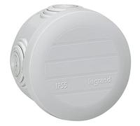 Legrand LEG94513 Round Junction Box Snap-Fit Diameter 60 mm 40 mm Grey