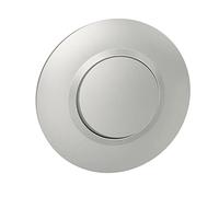 Legrand LEG95072 Dooxie CPT Aluminium Push Button Complete with Decoration