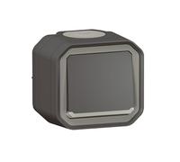 Legrand - Light switch 10A - Plexus - Waterproof IP55 - Complete lighting control ready to install - Surface mount - Anthracite - 069736LE