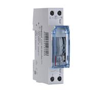 Legrand 412780 Micro Rex T11 Analogue Daily Timer Switch for Installing in a Distributor, 1 Module Width