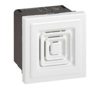 Legrand Mosaic Alarm Detector IP41 IK04 2 Modules 12-48V - 041507