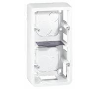 Legrand Mosaic LEG80282 4-Module Frame for Vertical Mounting Depth 40 mm