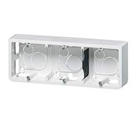 Legrand Mosaic LEG80286 Switch/Socket Frame with 6 Modules for Horizontal Mounting Depth 40 mm