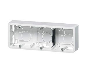 Legrand Mosaic LEG80286 Switch/Socket Frame with 6 Modules for Horizontal Mounting Depth 40 mm
