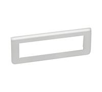 Legrand Mosaic Plate 8 Modules 2 Aluminium