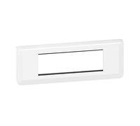 Legrand - Mosaic Plate with Stand for 4 Horizontal mounting modules, White