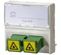 Legrand Mosaic - Socket -ii fo sc/APC 1 Module White