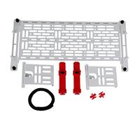 Legrand - OnQ AC1050-EMK 5" Mounting Plate Combo Kit, White/Red