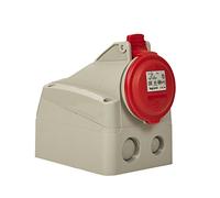 Legrand P17 Tempra Pro Power Connector Female Red 3P + E 415V / 16A Wall Mount IP44