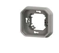 LEGRAND PLEXO 069681L Recessed Plate 1 Hole Grey
