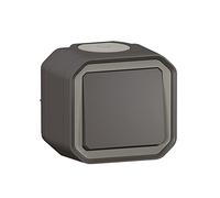 Legrand - Plexo 10A waterproof two-way or two-way switch delivered complete for mounting in anthracite