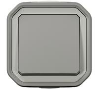 Legrand Plexo Wet Room Switch Grey IP55 IK08 10AX SL Terminals 069711L