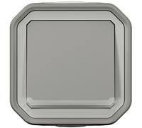 Legrand Plexo Wet Room Switch IP55 IK08 Grey 10 AX Illuminated 069713L