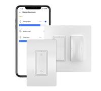 Legrand Radiant WNRH10KITWH Smart Switch with Netatmo Starter Kit, Tamper Resistant, Compatible with Alexa, Google Assistant & Apple HomeKit, White (1 Count)