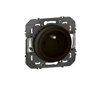 Legrand Reno LEG95277 Compo Dooxie Easyréno 2P+T Low Depth 16 A Socket Black Finish