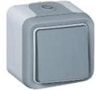 Legrand Rocker switch, grey, 80 x 84 x 57 mm