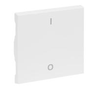 LEGRAND, Seano 765102 Rocker Switch for 2-Pin Off Switch with Symbol O/I (Off/On), Switch Cover, Rocker Plate, Colour: Ultra White