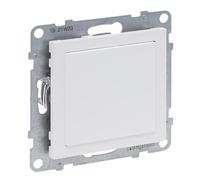 LEGRAND, Seano Blank Cover for Use of Mosaic Switch Range Inserts, Mosaic Adapter, Cover Plate, Switch Cover, Colour: Ultra White, 765601