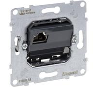 Legrand Seano Insert Network Box Black RJ45 Cat. 6A STP Tool-Free 765058
