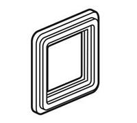 Legrand Soliroc Mosaic Adapter 2 Module Without Cover - 077881