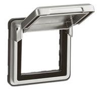 Legrand Soliroc Mosaic Adapter With Lid 2 Modules - 077880