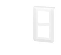 Legrand - Special Renovation Mosaic Finishing Plate 2 x 2 Vertical modules - White