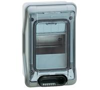 Legrand surface-mounted distributor, IP65 IK09, 1-row, 4TE, 200 x 128 x 115.6 mm, 601974