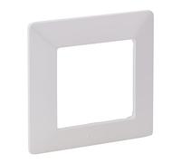 Legrand, Valena Life 754001 Single Cover Frame Ultra White Halogen-Free Thermoplastic