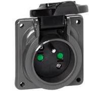 Legrand Wall Socket M+L 250V 16A IP44 Metal Inset - 053903