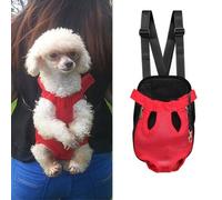Legs Out Front-Facing Dog Carrier Hands-Free Adjustable Pet Puppy Cat Backpack Carrier for Walking Hiking Bike and Motorcycle