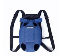 Legs Out Front-Facing Dog Carrier Hands-Free Adjustable Pet Puppy Cat Backpack Carrier for Walking Hiking Bike and Motorcycle