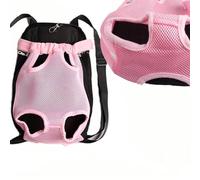 Legs Out Front-Facing Dog Carrier Hands-Free Adjustable Pet Puppy Cat Backpack Carrier for Walking Hiking Bike and Motorcycle