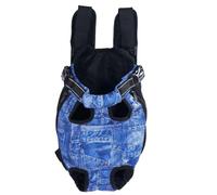 Legs Out Front-Facing Dog Carrier Hands-Free Adjustable Pet Puppy Cat Backpack Carrier for Walking Hiking Bike and Motorcycle