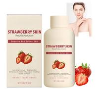Legs Resurfacing Cream,Strawberry Skin Resurfacing Cream,Strawberry Leg Cream,Rough and Bumpy Skin Cream,Chicken Skin Treatment Moisturizing Lotion,Exfoliating B/ody Cre/am,B/ody Moisturizer