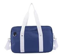 legtovt Japanese School Bag 15.8x9.8x5.1 Large Capacity Oxford Cloth Japanese Bag with Front Pocket Potable School Handbag for Teens Girls Women Messenger