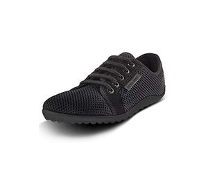 leguano Active - The Sporty Barefoot Shoe, Lava Black, 10 UK