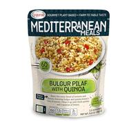 Legurme Ready to Eat Bulgur with Quinoa - 250g (Pack of 12) - Plant Based - No Preservatives - BPA-Free Pouch (Bulgur With Quinoa)
