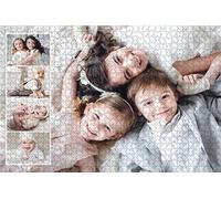 Lehaha Custom Personalised Jigsaw Puzzle from Photo-120/300/500/1000 Pieces-Create Your Own Picture Puzzle for Adults-Unique Anniversary,Wedding & Birthday Gift for Couples and Family-DIY Home Decor