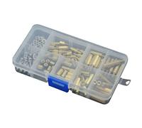 LeHang 120Pcs M3 Male Female Brass Standoff Spacer PCB Board Hex Screws Nut Assortment
