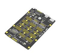 LeHang 3 in 1 Combo M.2(NGFF) NVMe SSD/SATA-Bus SSD to SFF-8611/8612 8654/and SATA Adapter