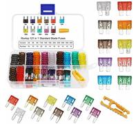 LeHang 300pcs Car Fuse Car Blade Fuse Assortment Assorted Kit Mini Small Size Blade Set 2A/3A/5A/7.5A/10A/15A/20A/25A/30A/35A/40A