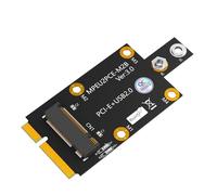 LeHang M.2 Key B to Mini PCI-E Adapter with Dual NANO SIM card Slot for 3G/4G/5G Module 2023 New version