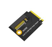 LeHang NVME M-Key 2230mm to 2280mm Angled Extension SSD Upgrade Adapter for ROG Ally Gaming