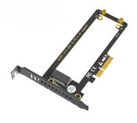 LeHang PCI-E 4.0 4X to NVMe Ruler 1U GEN-Z EDSFF 9.5mm 15mm 25mm Thickness Short SSD E1.S with Heat Sink PM9A3 PM9D3 P5801X Carrier Adapter